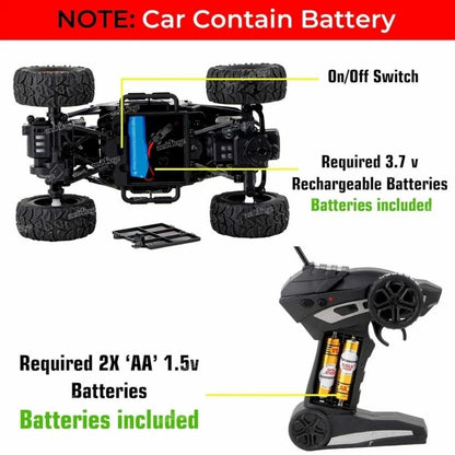 Remote Controlled  Rock Crawler Monster Truck Toy